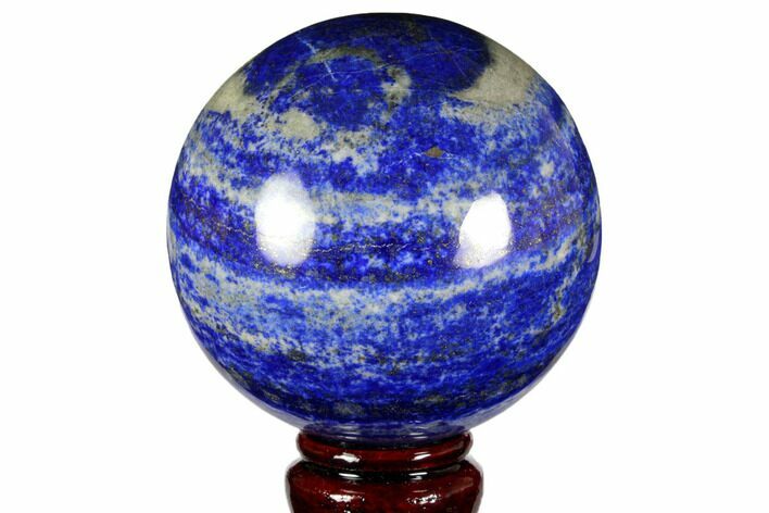 Polished Lapis Lazuli Sphere - Pakistan #149377